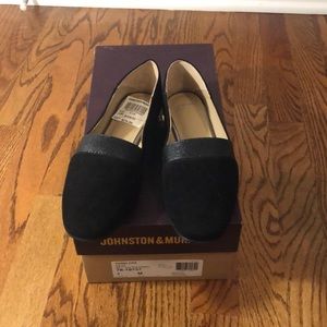 NWT Johnston & Murphy Penelope slip-on black size 7 shoe
